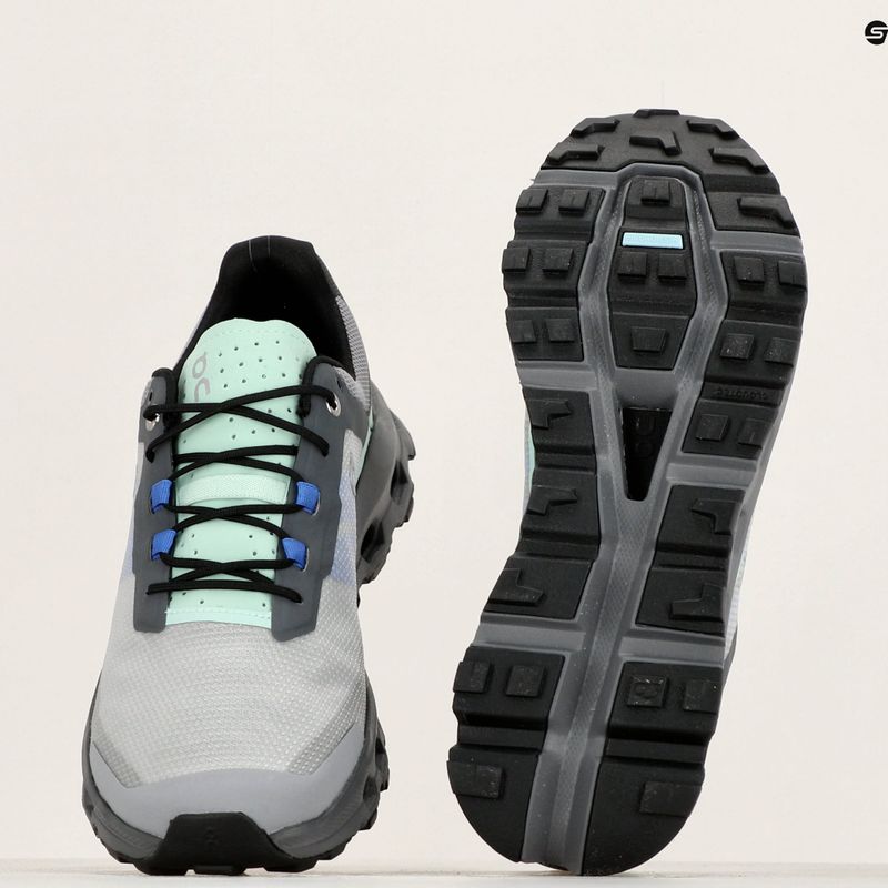 Scarpe da corsa On Cloudvista da uomo in lega/nero 9