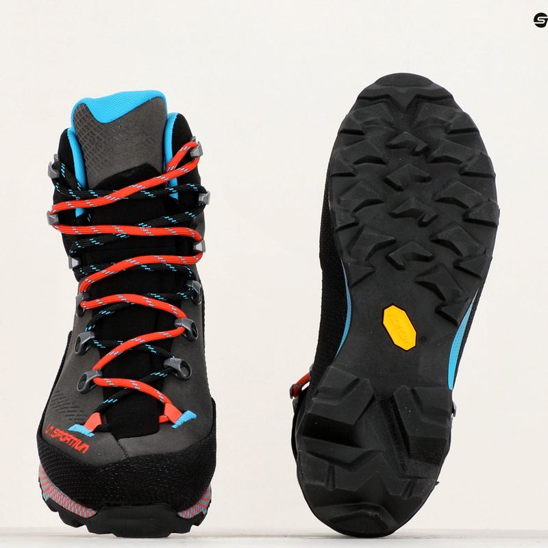 Scarpe da trekking La Sportiva da donna Aequilibrium Trek GTX carbonio/blu malibù 9