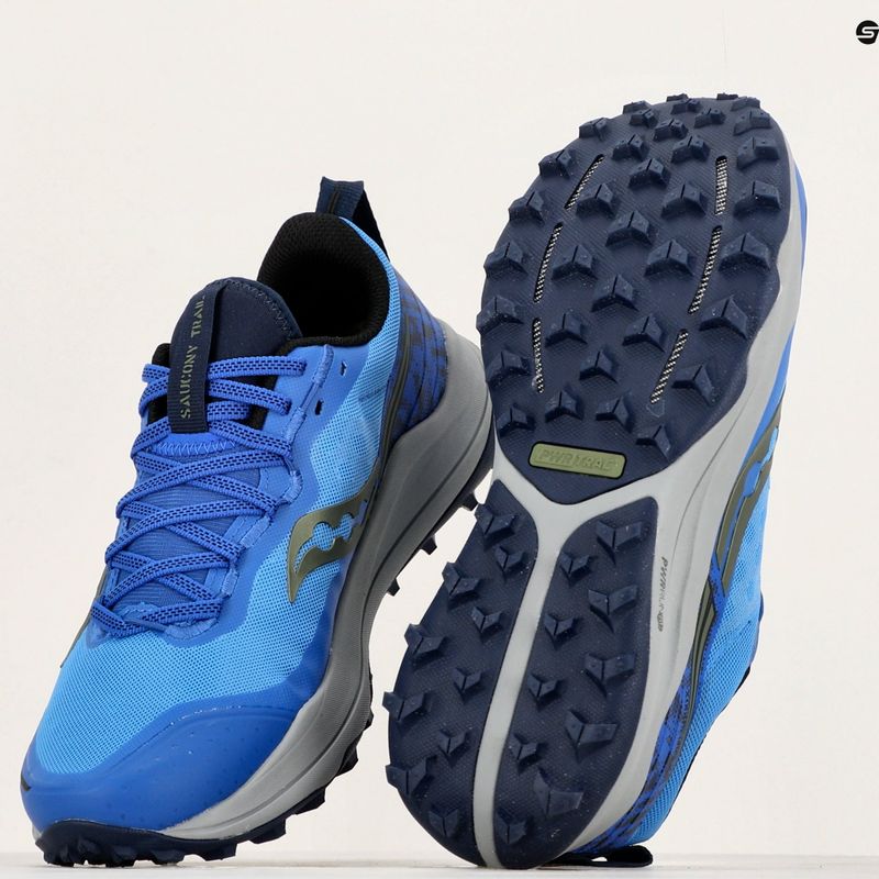 Scarpe da corsa da uomo Saucony Xodus Ultra 2 superblue/night 9