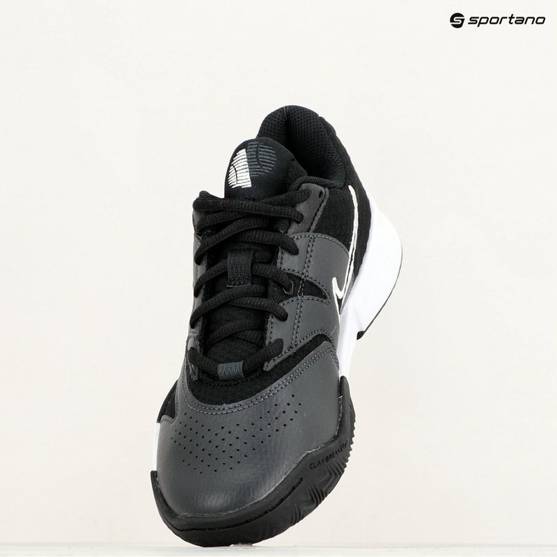 Scarpe da tennis da uomo Nike Court Lite 4 Clay nero/bianco 9