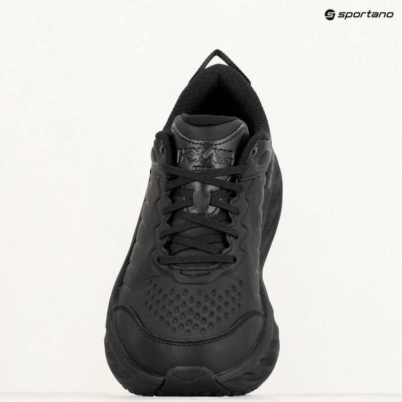 Scarpe da corsa da uomo HOKA Bondi SR Wide nero/nero 9