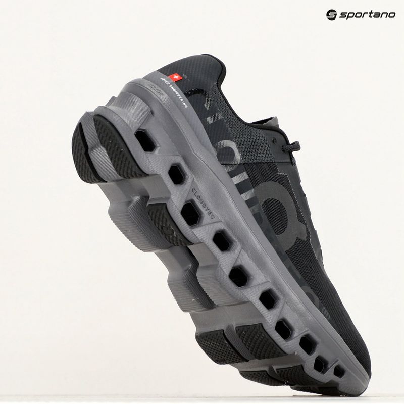 Scarpe da corsa On Running Cloudmonster donna nero/magnete 9