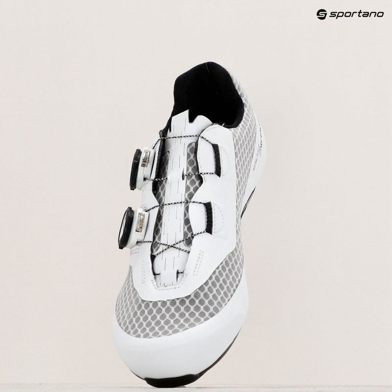Northwave Mistral Plus scarpe da strada da uomo bianco/nero 9