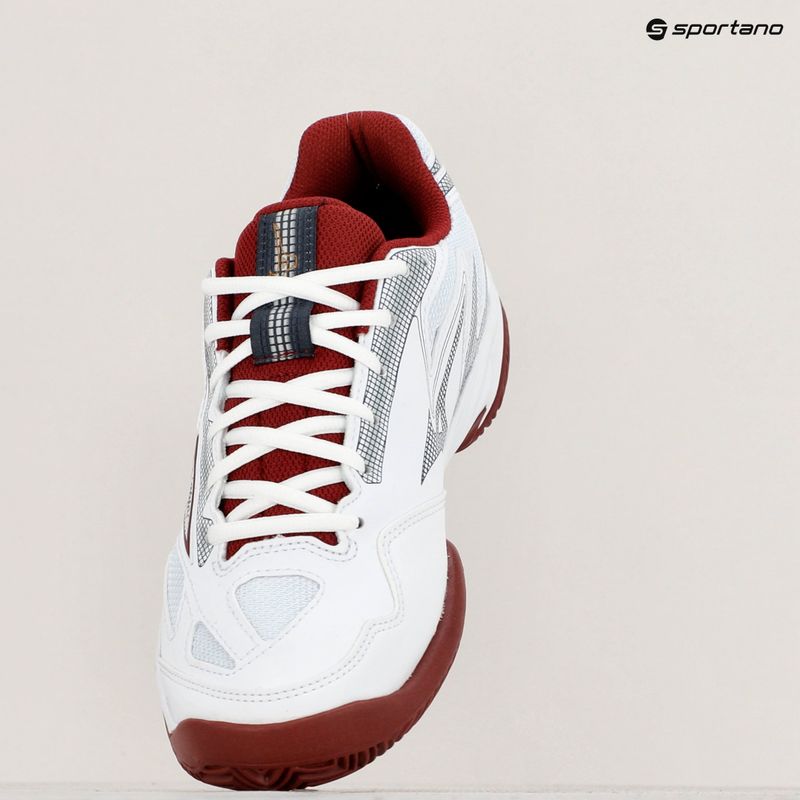 Scarpe da tennis da donna Mizuno Break Shot 4 CC bianco/cabernet/papyrus 9