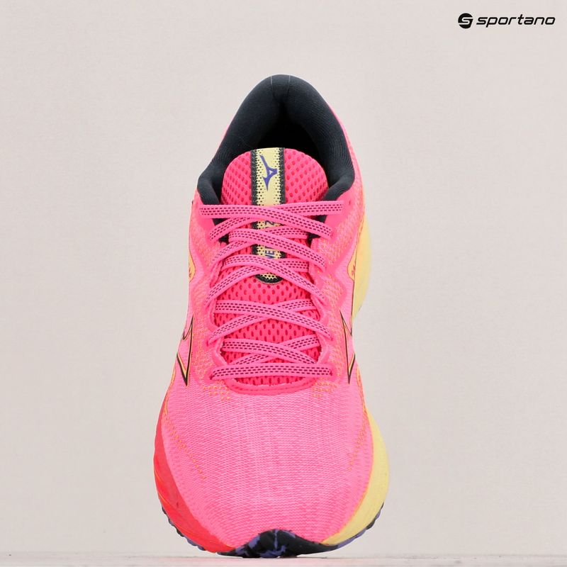 Scarpe da corsa da donna Mizuno Wave Rider 27 h-vpink/oblue/luminous 9
