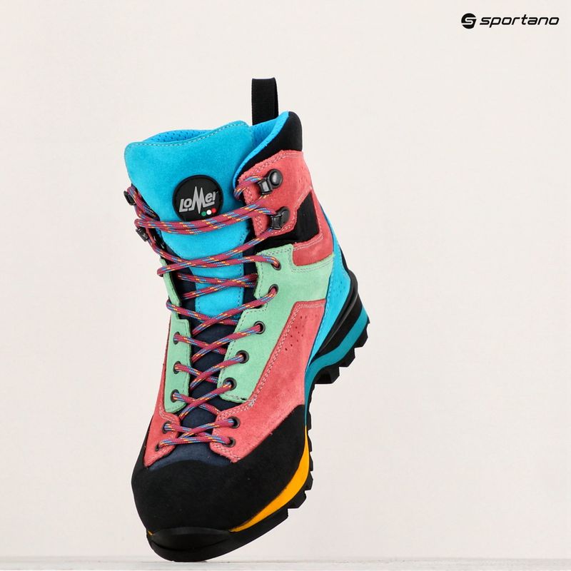Stivali da trekking da donna Lomer Badia High Mtx turchese/begone 9