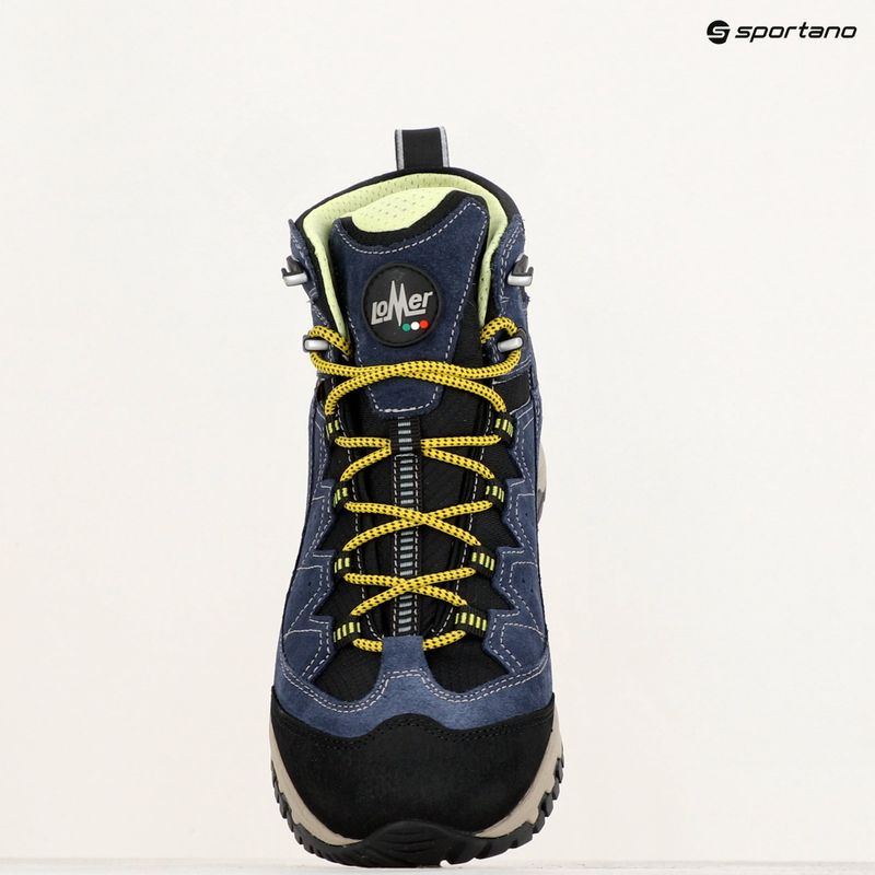 Scarponi da trekking Lomer Sella High Mtx Suede da uomo con bandiera 10