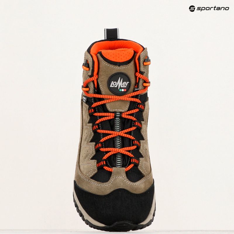 Stivali da trekking da uomo Lomer Sella High Mtx Suede truffle 10