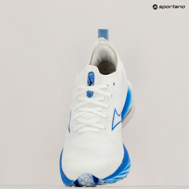 Scarpe da corsa da uomo Mizuno Wave Neo Wind bianco/8401 c/blu pace 11