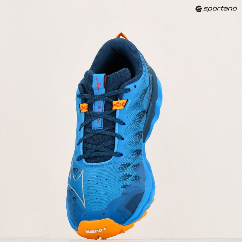 Scarpe da corsa da uomo Mizuno Wave Daichi 7 cloisonné/zinnia/bopal 9