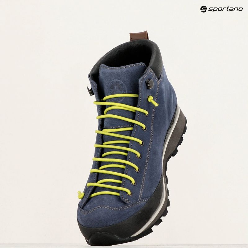 Scarpe da trekking da uomo Lomer Bio Naturale Mid Mtx Suede flag/lime 10