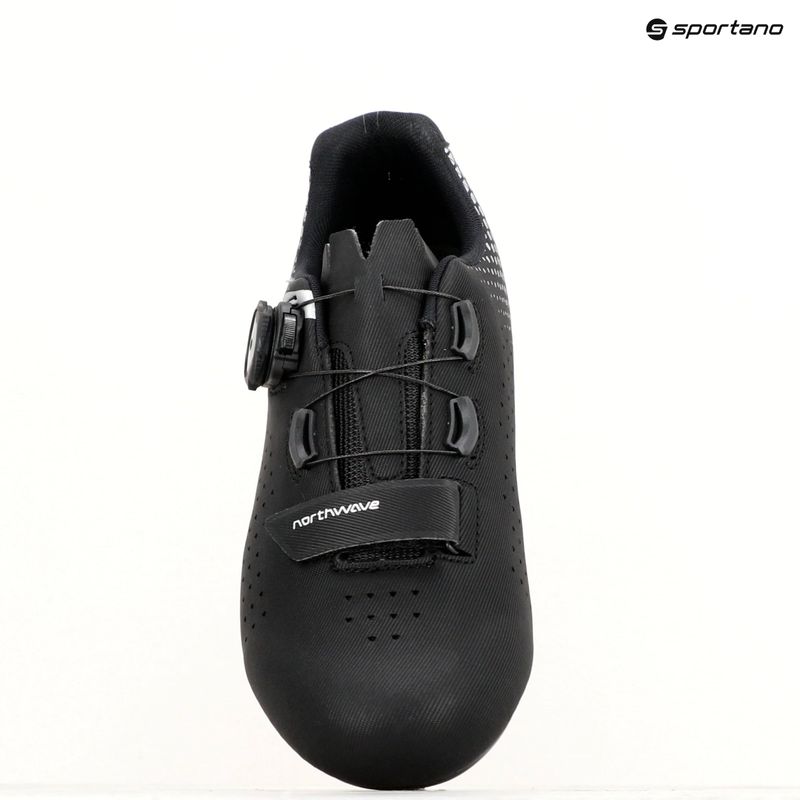 Northwave Core Plus 2 nero/argento scarpe da strada da uomo 9