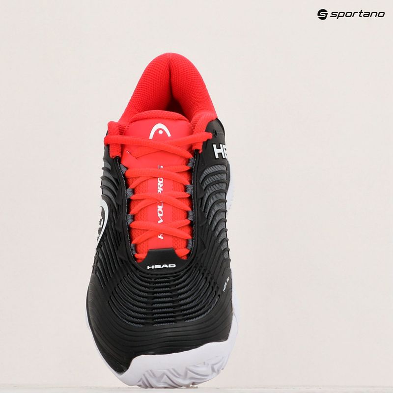 Scarpe da tennis HEAD Revolt Pro 4.5 uomo nero/rosso 10