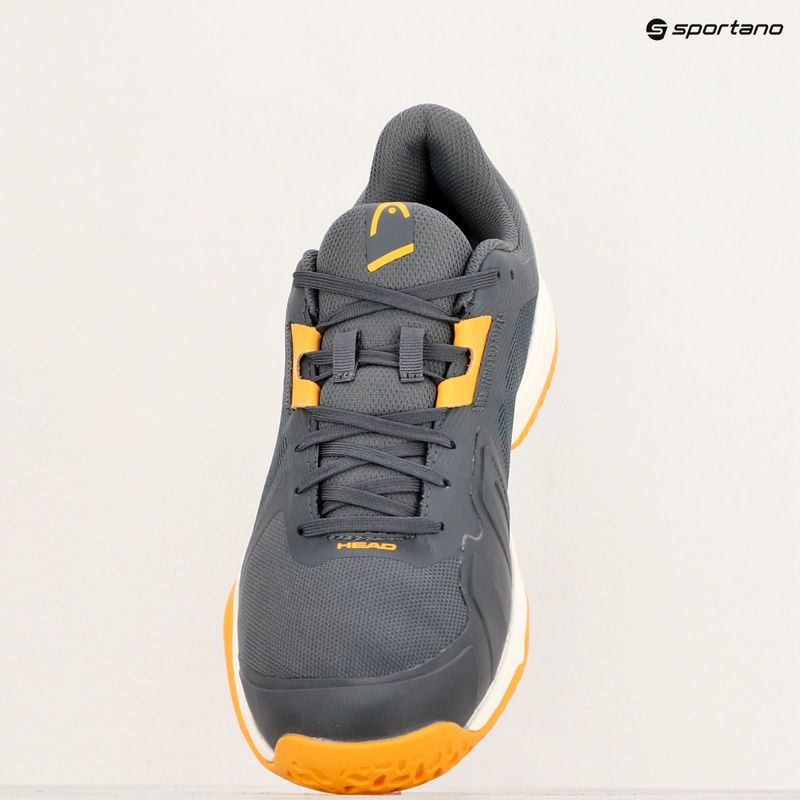 Scarpe da tennis da uomo HEAD Sprint Team 3.5 grigio scuro/banana 10