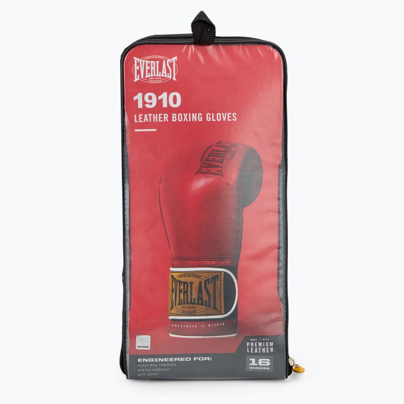 Guantoni da boxe Everlast 1910 Classic red 6