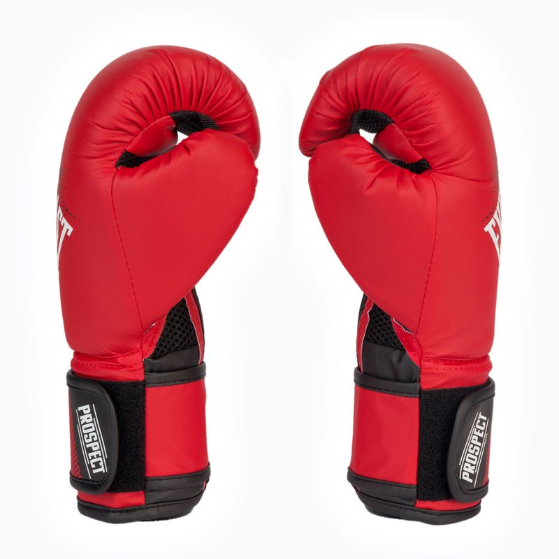 Everlast junior Pu Prospect Gloves guantoni da boxe per bambini rosso EV4600 4