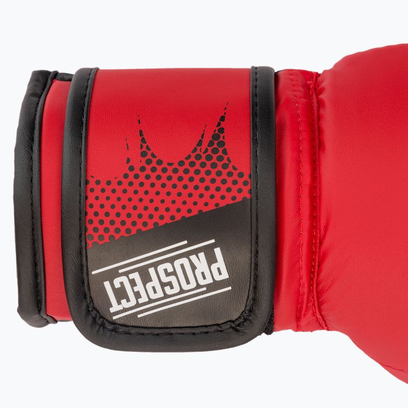 Everlast junior Pu Prospect Gloves guantoni da boxe per bambini rosso EV4600 5