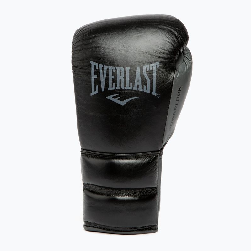 Everlast Powerlock 2 Laced Pro Training Guantoni da boxe neri 8