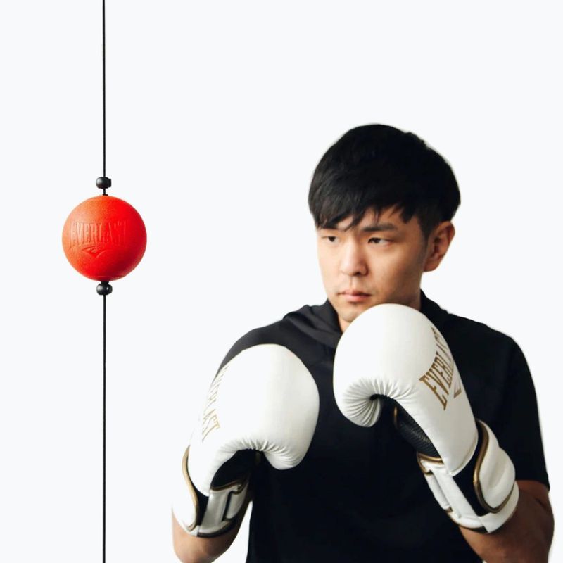 Palla da riflesso Everlast Powerlock Double-End Reflex red/black 2