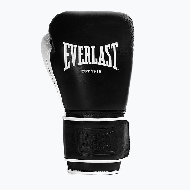 Guantoni da boxe Everlast Powerlock Pro OG H&L black/white 2
