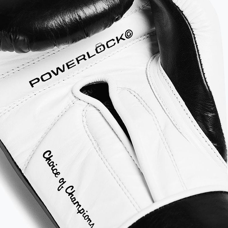 Guantoni da boxe Everlast Powerlock Pro OG H&L black/white 5