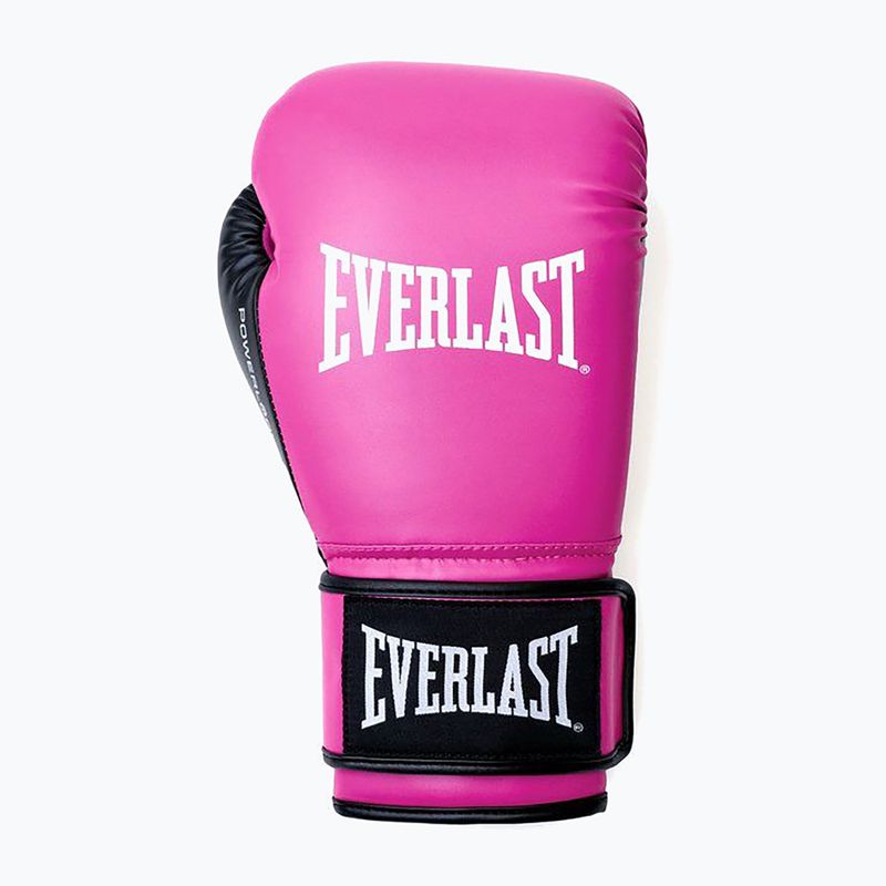 Guantoni da boxe Everlast Powerlock Pro OG H&L Training Glove pink/black 2