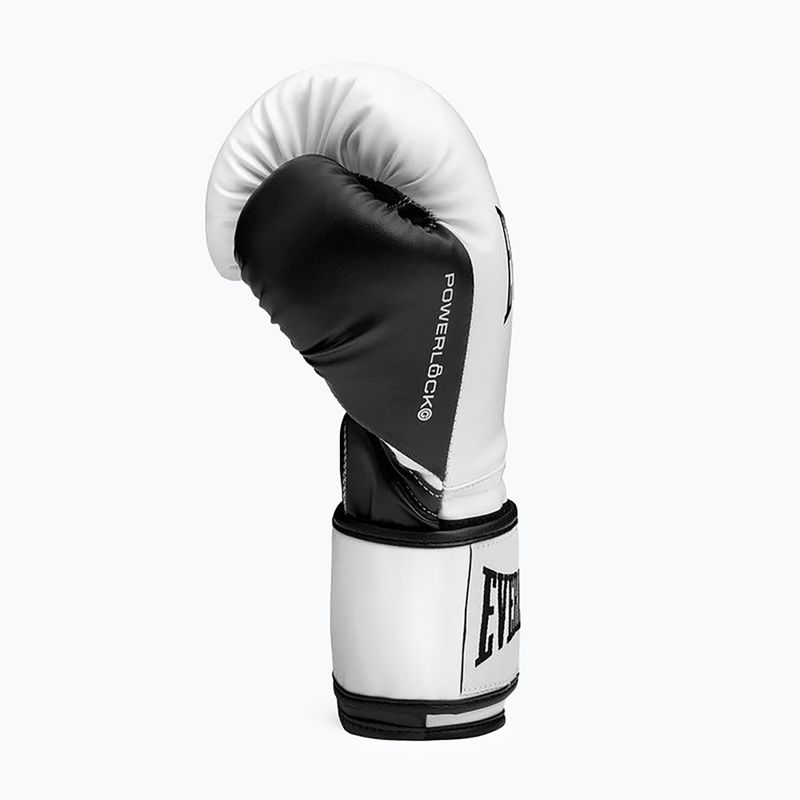 Guantoni da boxe Everlast Powerlock Pro OG H&L Training Glove black/white 4