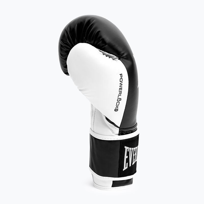 Guantoni da boxe Everlast Powerlock Pro OG H&L Training Glove white/black 4