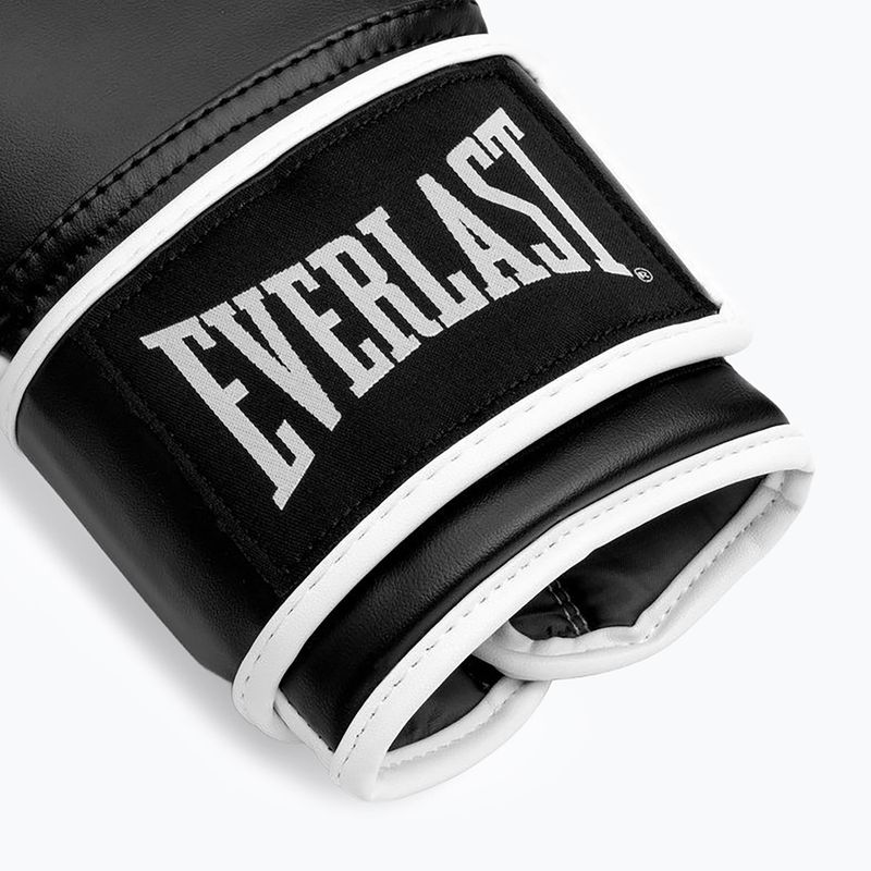 Guantoni da boxe Everlast Powerlock Pro OG H&L Training Glove white/black 5