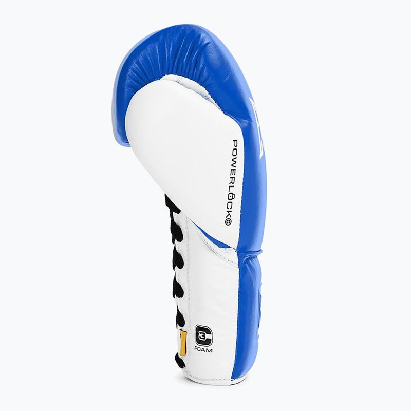 Guantoni da boxe Everlast Powerlock OG Pro Fight blue/white 3