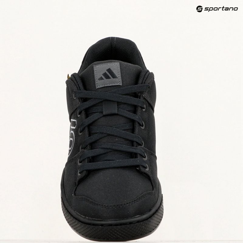 Scarpe da ciclismo uomo piattaforma adidas FIVE TEN Freerider Canvas nucleo nero/dgh solido grigio/grigio cinque 17