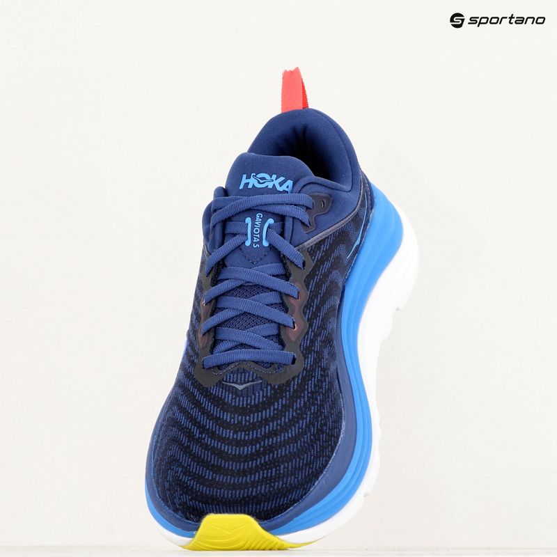 HOKA scarpe da corsa da uomo Gaviota 5 bellwether blu/cielo della sera 16