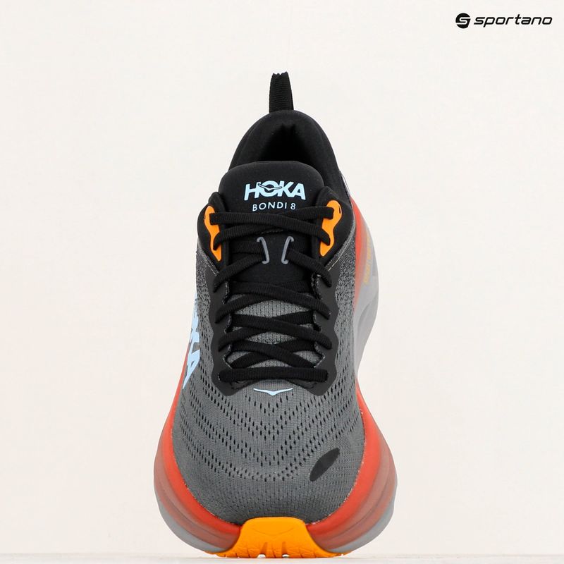 Scarpe da corsa da uomo HOKA Bondi 8 antracite/castello 9