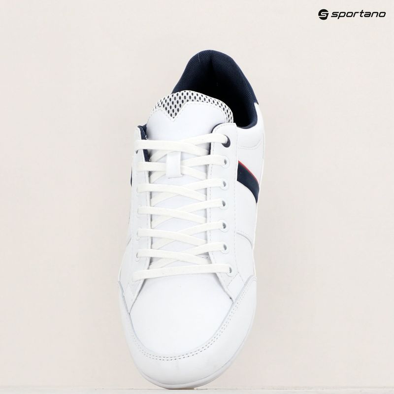 Scarpe Lacoste uomo 40CMA0067 bianco/navy/rosso 13