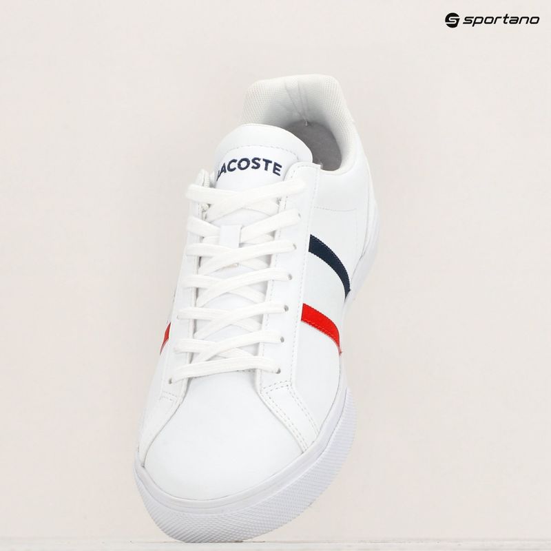 Scarpe Lacoste da uomo 45CMA0055 bianco/navy/rosso 15