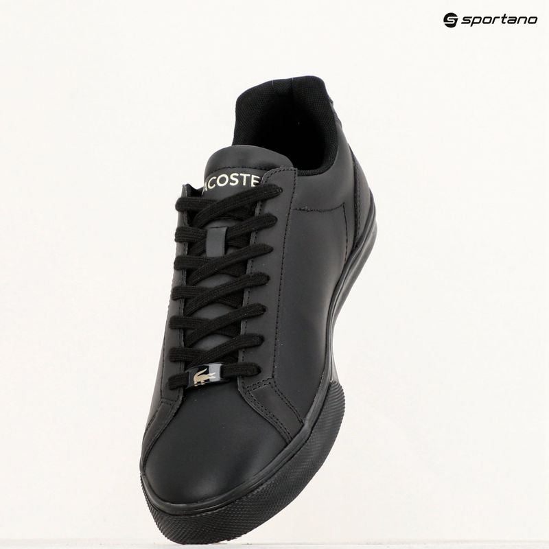 Scarpe Lacoste uomo 45CMA0052 nero/nero 15