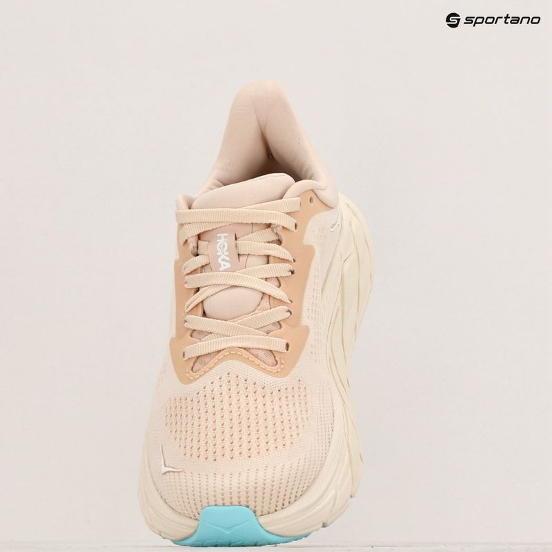 Scarpe da corsa da donna HOKA Arahi 7 vaniglia/crema 9