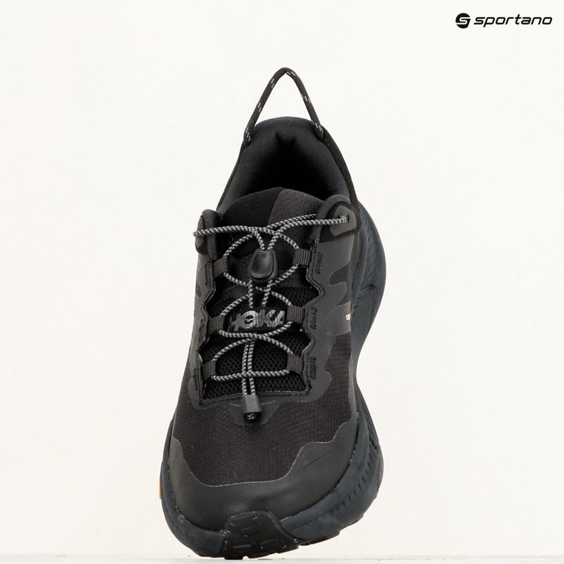 Scarpe da corsa da uomo HOKA Transport GTX nero/nero 18
