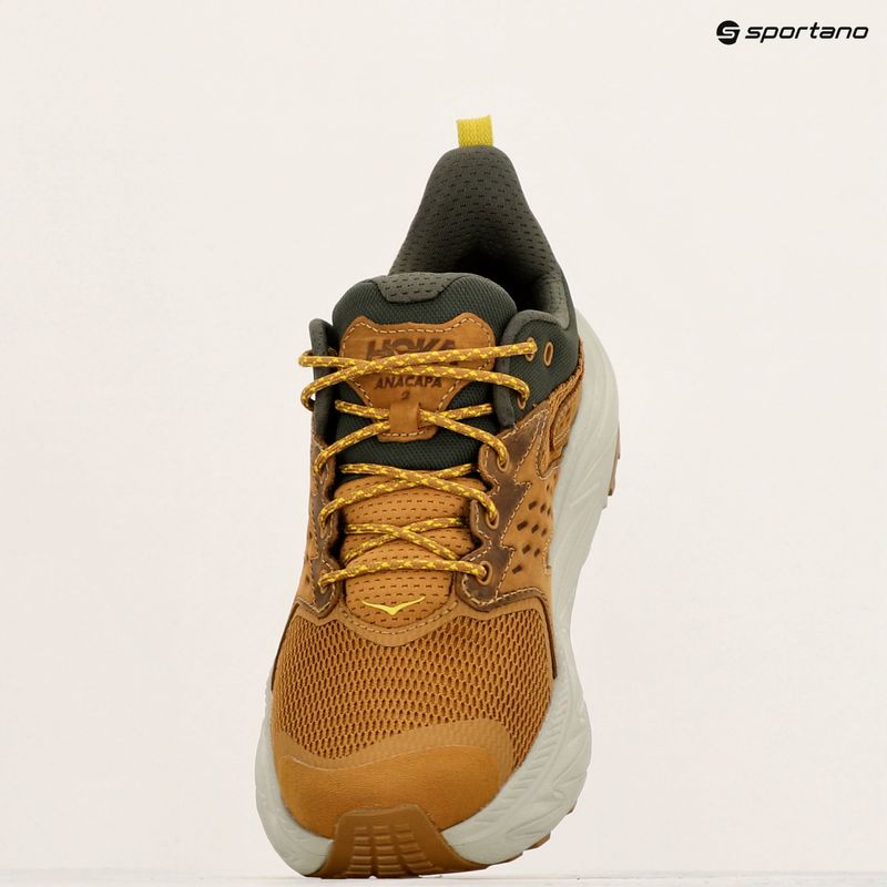 Scarponi da trekking da uomo HOKA Anacapa 2 Low GTX miele/orzo 9