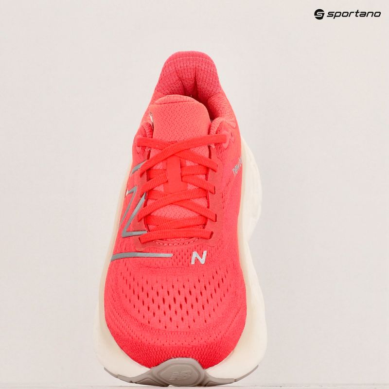 Scarpe da corsa da donna New Balance Fresh Foam X More v4 gulf red 15