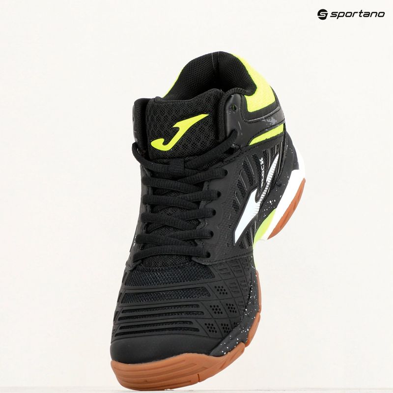 Scarpe da pallavolo da uomo Joma V.Blok nero/limone fluoro 10