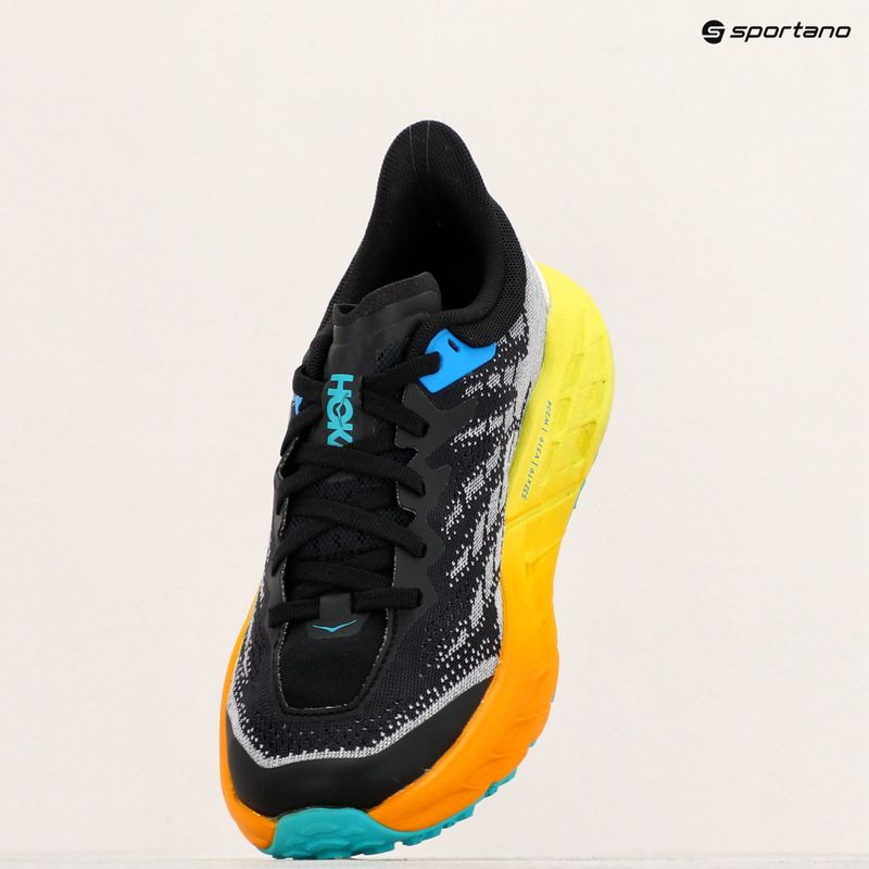 Scarpe da corsa da donna HOKA Speedgoat 5 nero/primula serale 9