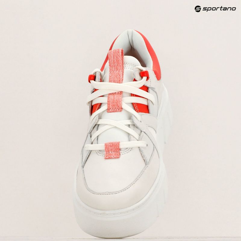 Timberland Laurel Court scarpe da donna bianco pieno fiore/arancio 9