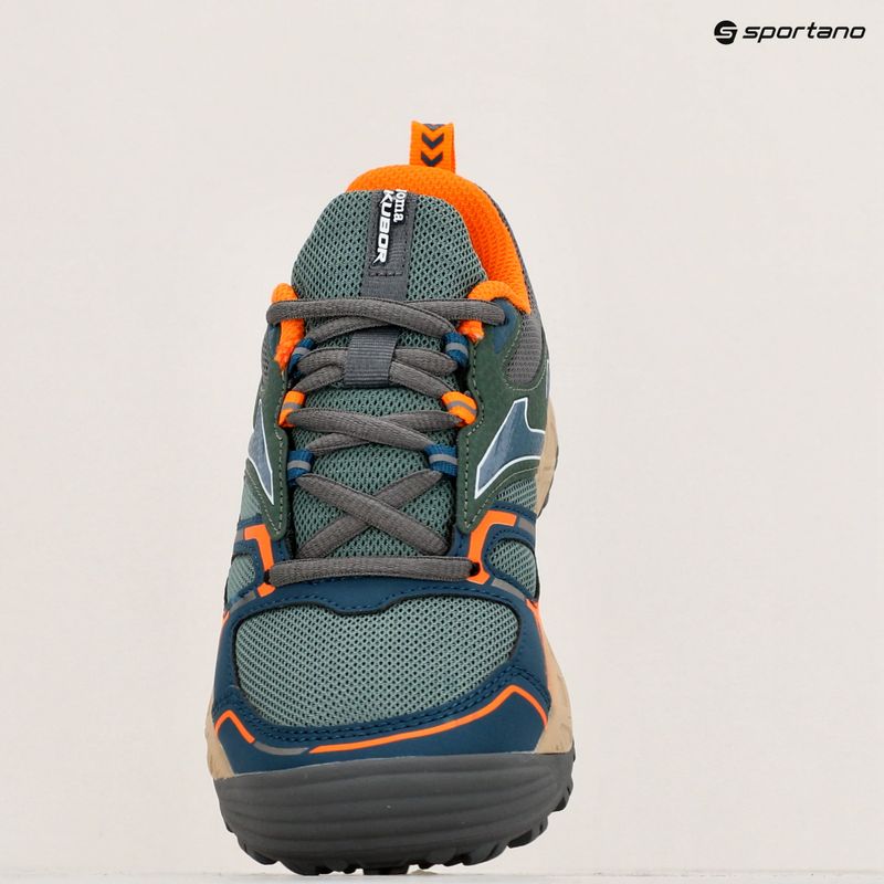 Scarpe da corsa Joma Kubor verde/arancio per bambini 10