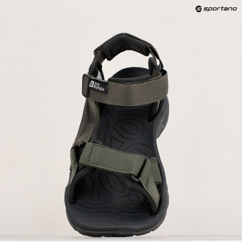 Jack Wolfskin sandali da uomo Lakewood Ride island moss 9
