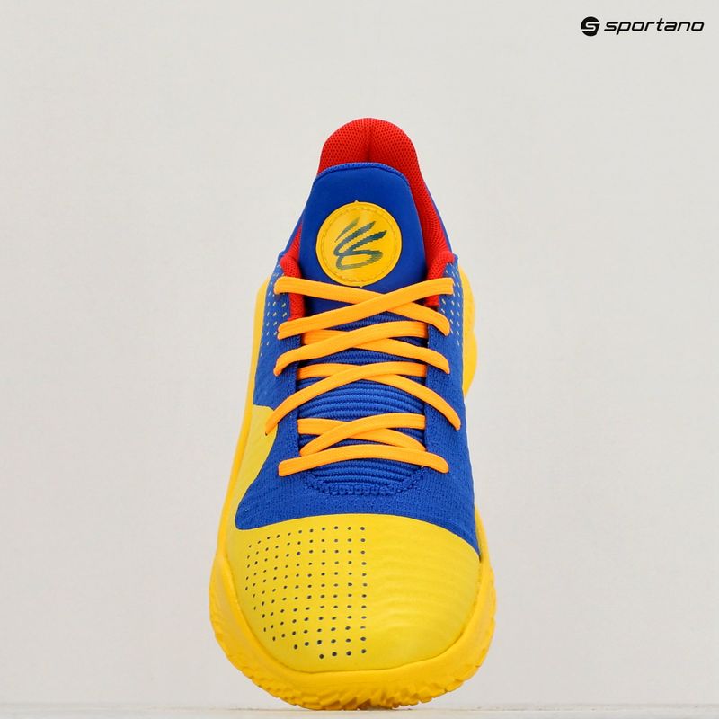 Under Armour Curry 4 Low Flotro team royal/taxi/team royal scarpe da basket 16