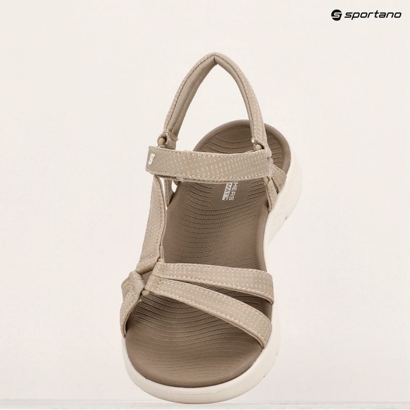 SKECHERS Go Walk Flex Sandal Donna Sublime taupe 15