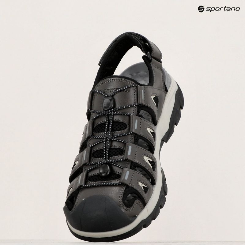 SKECHERS Tresmen Outseen sandali da uomo grigio 15