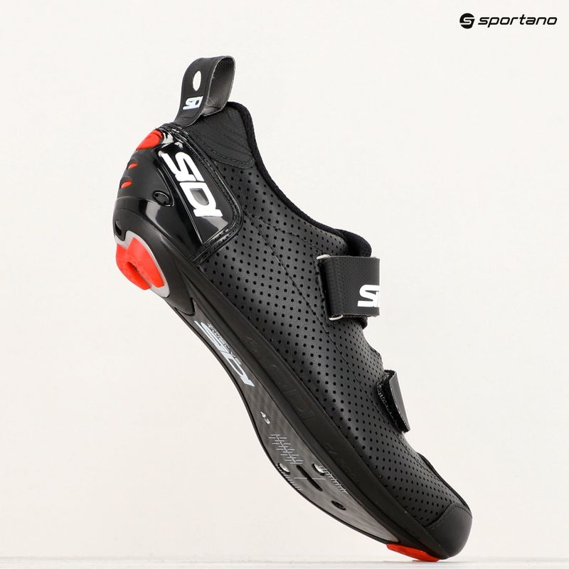 Scarpe da triathlon Sidi T-5 Air da uomo nero/nero 13