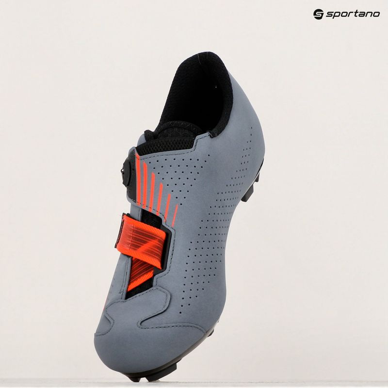 Sidi MTB Scarpe da bici da uomo Aertis grigio/rosso 11